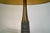 Paul Evans 1960’s Mid-Century Modern Brutalist Ceramic & Brass Table Lamp For Sale - Image 4 of 12