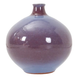 Handcrafted Studio Ceramic Vase by Siegfried Gramann for Töpferhof Römhild, 1960s For Sale