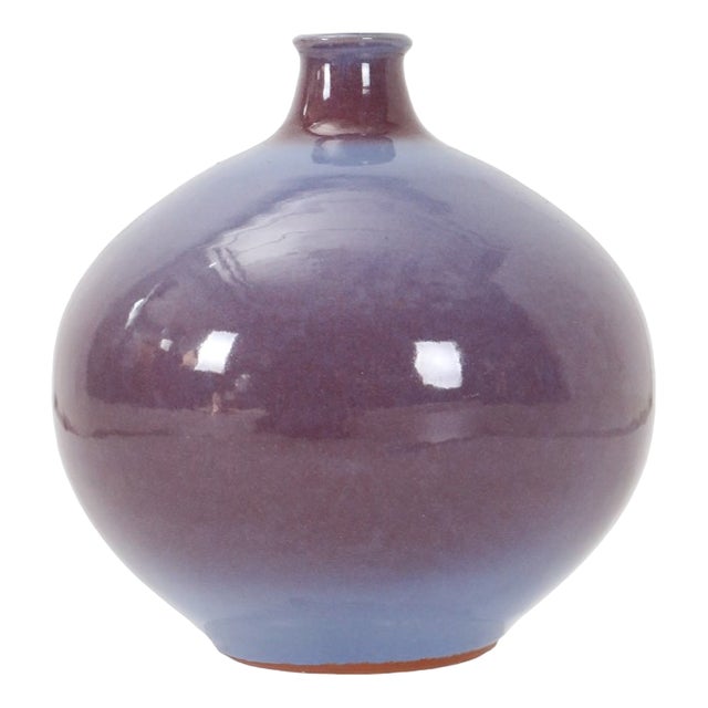 Handcrafted Studio Ceramic Vase by Siegfried Gramann for Töpferhof Römhild, 1960s For Sale