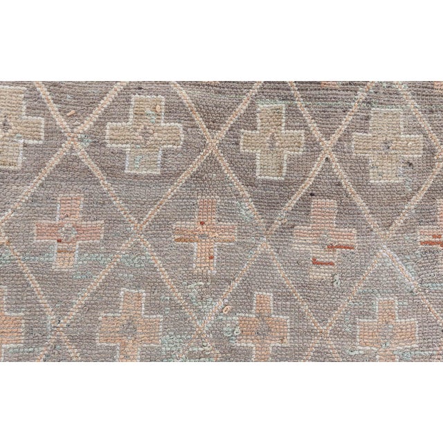 Doris Leslie Blau Vintage Tribal Moroccan Handmade Wool Rug For Sale - Image 4 of 7