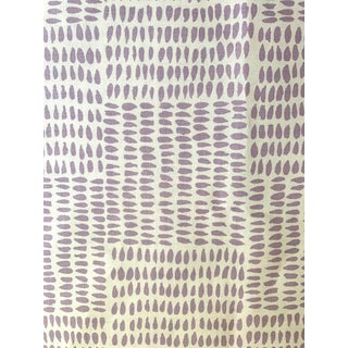 Sister Parish “Albert” Fabric Lavender For Sale