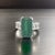 Natural Tourmaline Sapphire Ring 7 14k WG 12.17 TCW Certified For Sale - Image 12 of 18