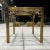 Mastercraft Chinese Chippendale Brass End Table With Fretwork For Sale - Image 10 of 12