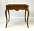 Vintage Baker Furniture French Provincial Louis XV Burl Wood Side Table For Sale - Image 11 of 15