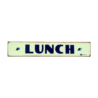 Vintage Look Marty Mummert Sign For Sale