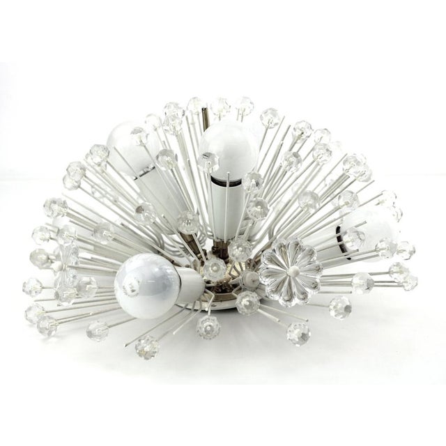 Rupert Nikoll 7-Light Ceiling or Wall Lamp By Emil Stejnar for Nikoll, 1950s For Sale - Image 4 of 11