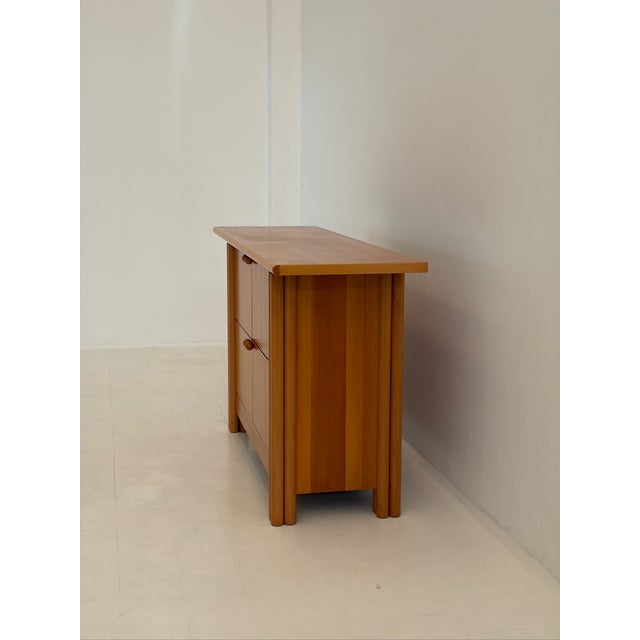 Vintage Sideboard in Walnut, 1980s For Sale - Image 4 of 14