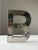Industrial Vintage Industrial Metal Letter B, 1970s For Sale - Image 3 of 3