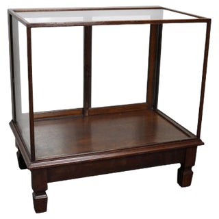 Mahogany Museum / Shop Display Cabinet, Early 20th Century For Sale