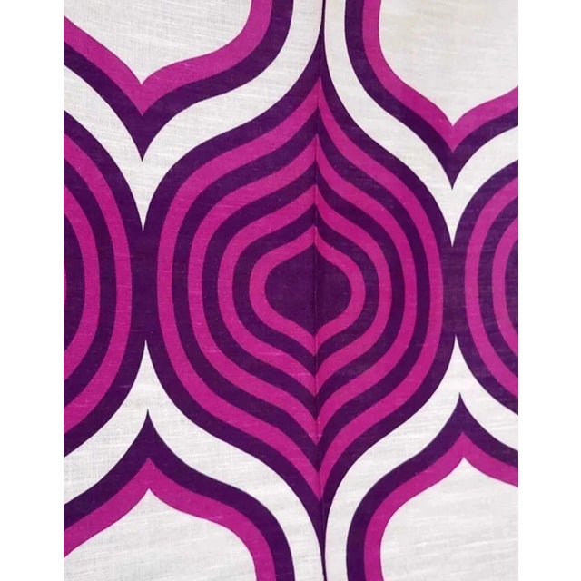 Mid-Century Modern German Dekoplus Fabric Bale for Curtains, 1970s For Sale - Image 6 of 6