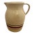 Robinson Ransbottom Blue Red Stripe 3 Quart Stoneware Pitcher Roseville Ohio For Sale