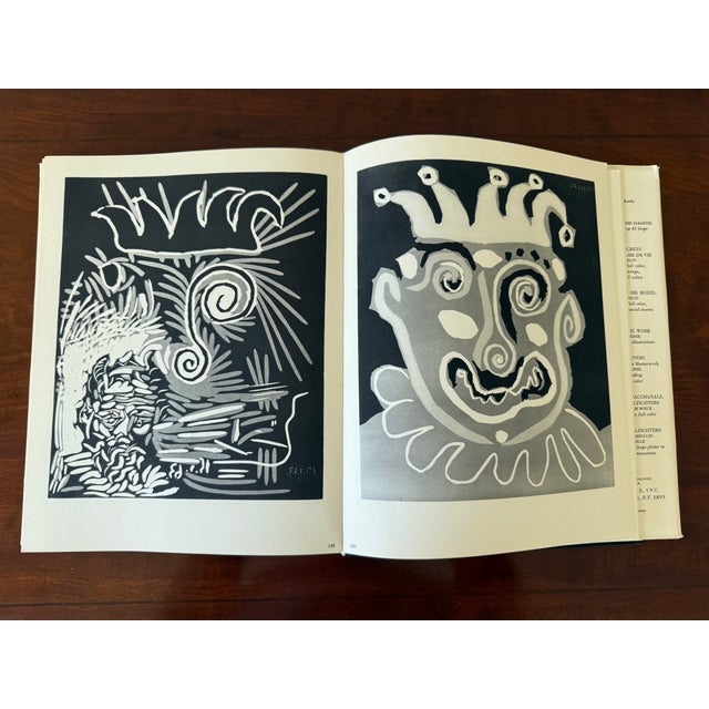 First Edition 1960s Hardcover "Picasso: Recent Etchings, Lithographs, and Linoleum Cuts" Book For Sale - Image 15 of 17