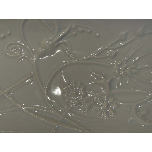 Ceramic 1950's Stamped Whittier Pottery Company Oval Serving Dish For Sale - Image 7 of 12