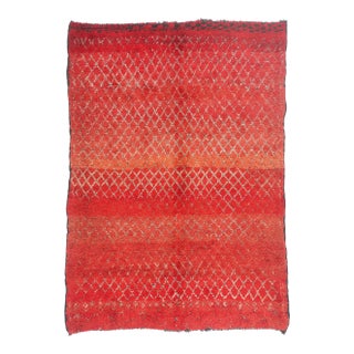 Vintage Beni M'Guild Moroccan Rug, 06'10 X 09'11 For Sale