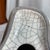 Ceramic Mid-Century Modern Italian Attributed to Alvino Bagni Ceramic Owl Figurine With Blue Jewel Glass Eyes & Floral Crackle Glaze 10” White and Blue For Sale - Image 7 of 11