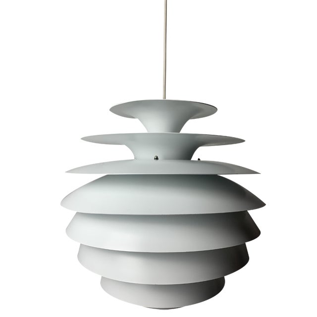 Scandinavian Artichoke Barcelona Hanging Pendant Lamp by Bent Karlby, 1960s For Sale