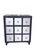 A beautiful 3 drawer all mirrored Dorothy Draper style chest of drawers. The chest appears to have 9 separate smaller...