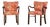 Danish Oak Armchairs with Printed Upholstery from Josef Frank, 1940s, Set of 2 For Sale
