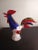 1980s 1980s Multicolor Art Glass Rooster Figurine For Sale - Image 5 of 6