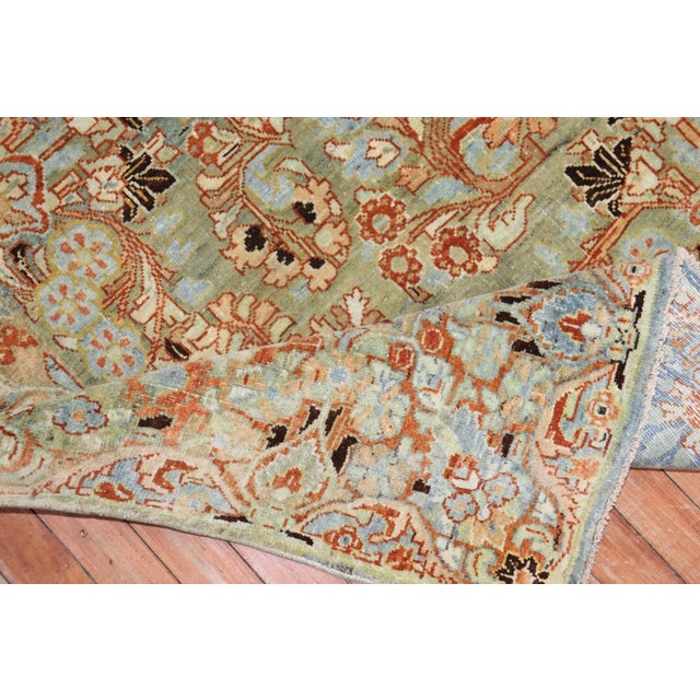An early 20th Century formal persian sarouk rug . Great statement rug for a foyer rug no. j2499 size 5' 9" x 9' 4" (175 x...