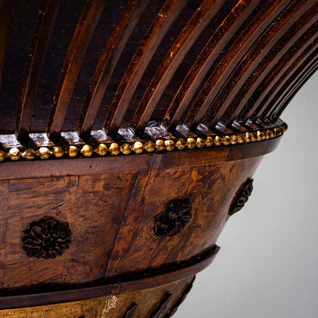 Wood Wall-Mounted Flower Basket, 1800s For Sale - Image 7 of 12