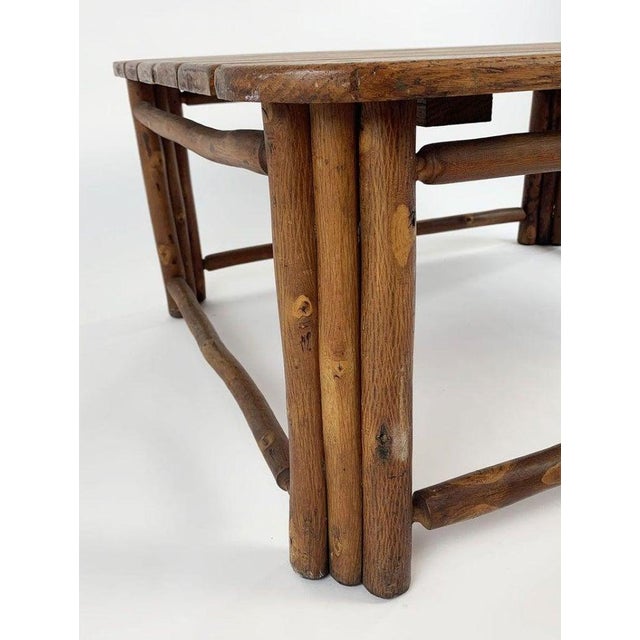 Signed Old Hickory Coffee Table Chairish