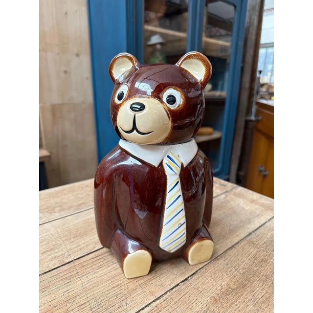 Teddy Bear Cookie Jar, 1960s For Sale - Image 11 of 11