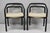 Vintage Postmodern "Rubber Chairs" by Brian Kane for Metropolitan Furniture - a Pair. Circa Late 20th Century....