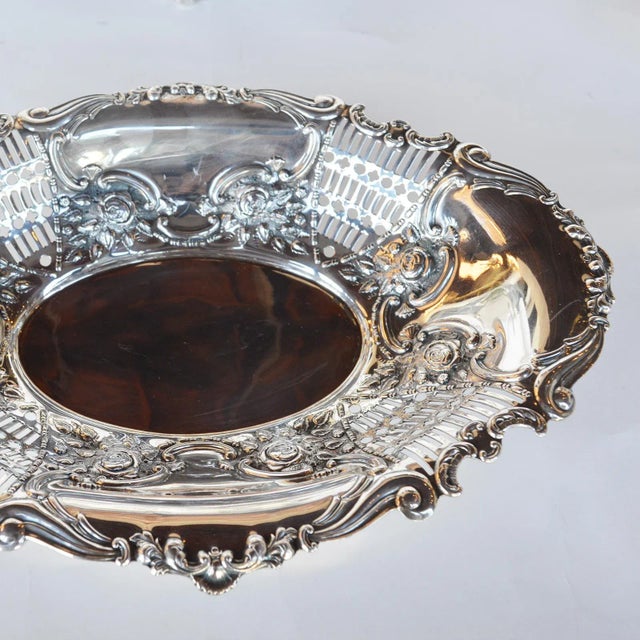 Silver Center Table Set, Late 19th Century For Sale In Los Angeles - Image 6 of 9