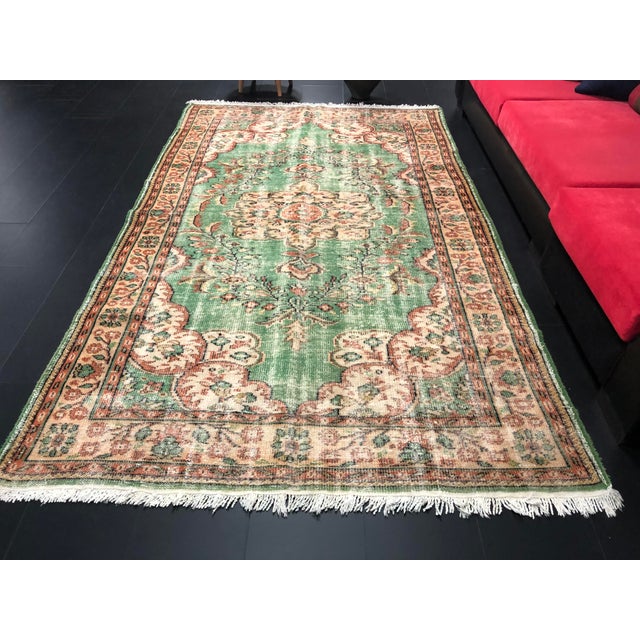 Anatolian Kurdish Handknotted Floor Rug, 1960s For Sale - Image 6 of 9