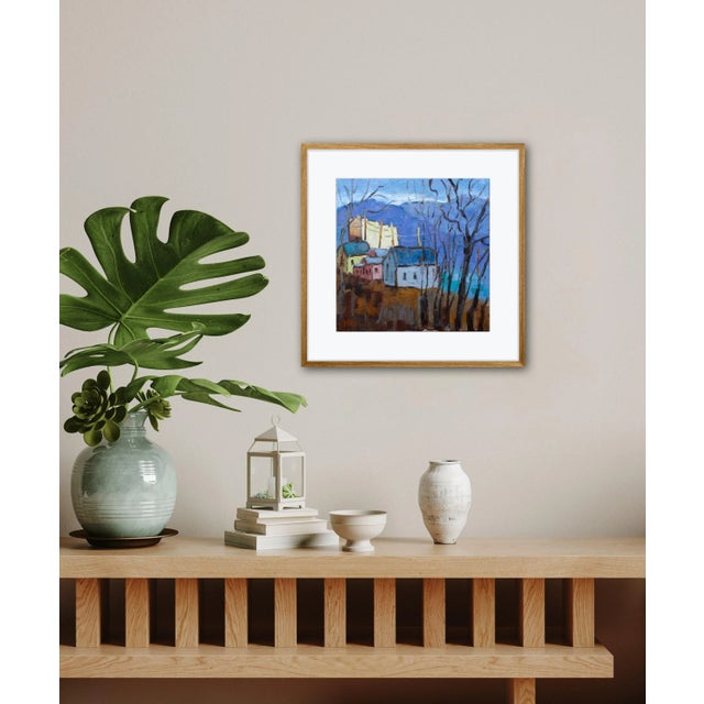 2020s "Virginia City" Contemporary Western Landscape Oil Painting For Sale - Image 5 of 12