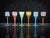 Bring a burst of color and Italian design to your table with this rare and complete set of 1990s glassware from the...