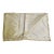 Antique French Silk Damask Yardage, Reversible, Champagne Medallion Jacquard, 54" X 100" For Sale