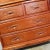 Vintage Asian Desk Teak Hand Carved Drop Front Compartmentalized Style of George Zee For Sale - Image 12 of 13