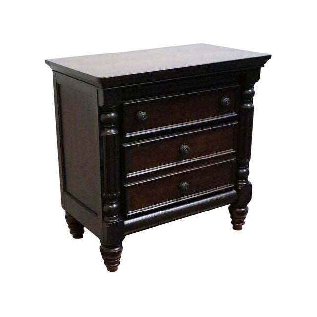 Ashley Furniture Key Town Collection Contemporary Traditional 33" Two Drawer Nightstand B668-93 For Sale - Image 4 of 16