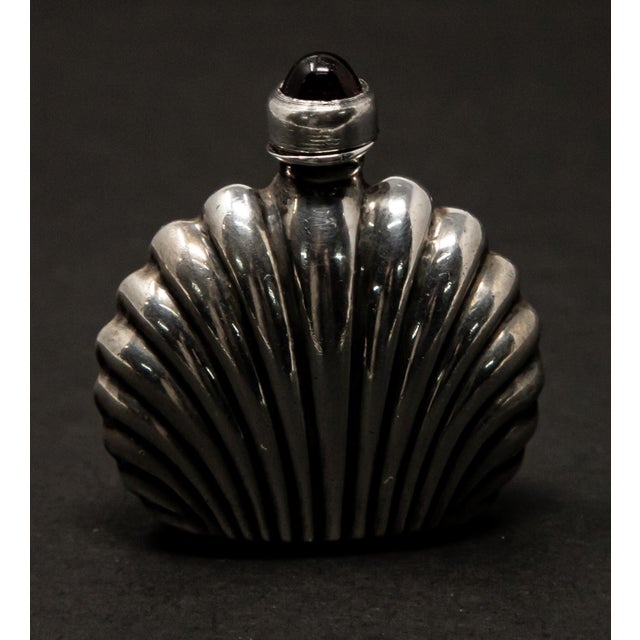 Antique Tiny Sterling Silver Perfume Bottle For Sale - Image 10 of 10