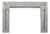 Carrara Marble Frame Fireplace For Sale
