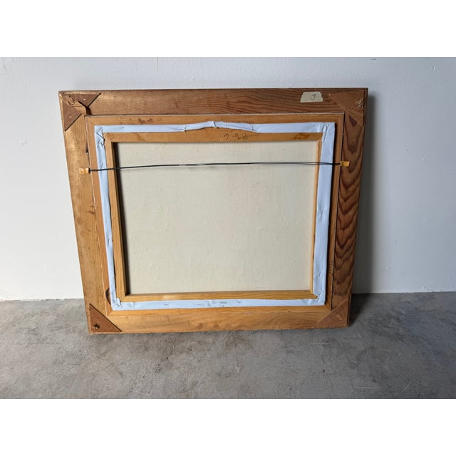 Vintage Windsor Impressionist Cityscape Oil on Canvas Painting – Framed For Sale - Image 11 of 11