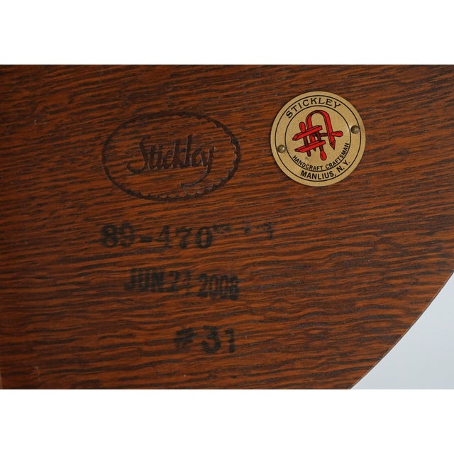 Stickley Harvey Ellis Mission Oak Lamp Table For Sale - Image 14 of 14