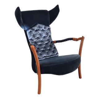 Faia Bergère Lounge Chair by Toni Cordero for Sawaya and Moroni, Italy 1993 For Sale