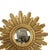 Small Sunburst Mirror in Gold, 1960s For Sale - Image 13 of 15