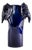 Sculptural Vase in Blue Glazed Ceramic by Giacinto Cerone, Italy, 1993 For Sale