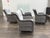 Outdoor Porch Glider Swivel Chairs, Set of Four For Sale In San Francisco - Image 6 of 12