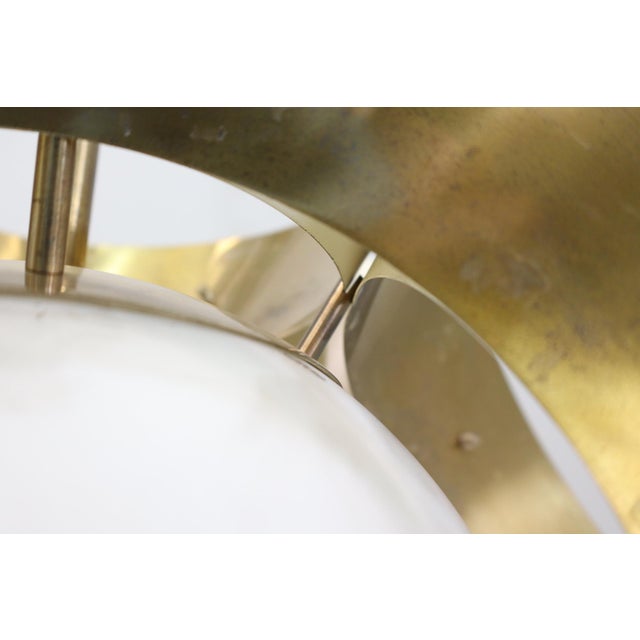 White Pendant Lamp by Angelo Lelii for Arredoluce, 1963 For Sale - Image 8 of 18