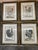 Antique Colored Rooster Prints in Trowbridge Frames - Set of 4 For Sale - Image 10 of 12