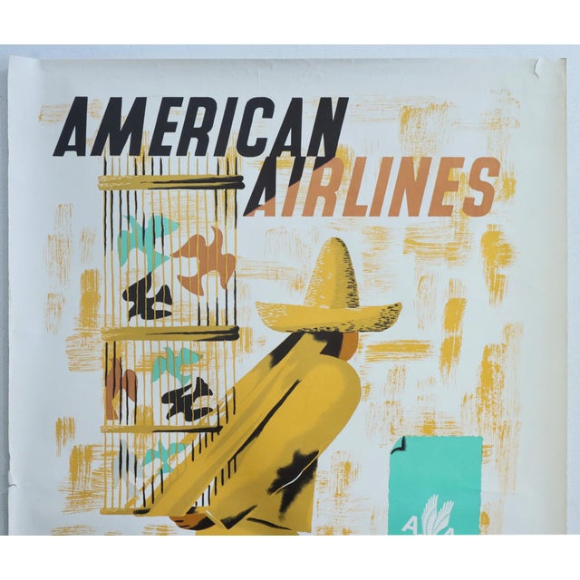 Date: 1950s Size: 30 x 40 inches Artist: Edward McKnight Kauffer About the poster: This is an original vintage lithograph...