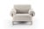 Contemporary 21st Century Paloma Armchair in Boucle / Wood For Sale - Image 3 of 9