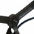 Vintage Industrial Black Enamel Scissor Pendant Light, 1950s For Sale - Image 4 of 7