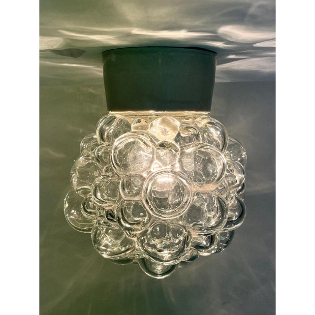 Mid-Century Modern Mid-Century Modern Glass Wall Lamp, 1970s For Sale - Image 3 of 10