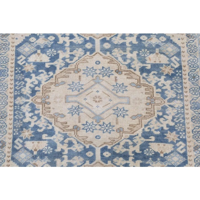 Antique Turkish Rug 3'7'' x 4'10'' For Sale - Image 11 of 12